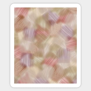 Abstract transparent dry brush technique pattern Sticker